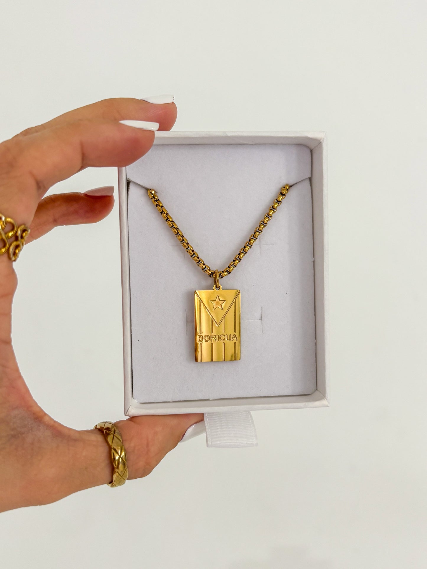 Boricua Necklace