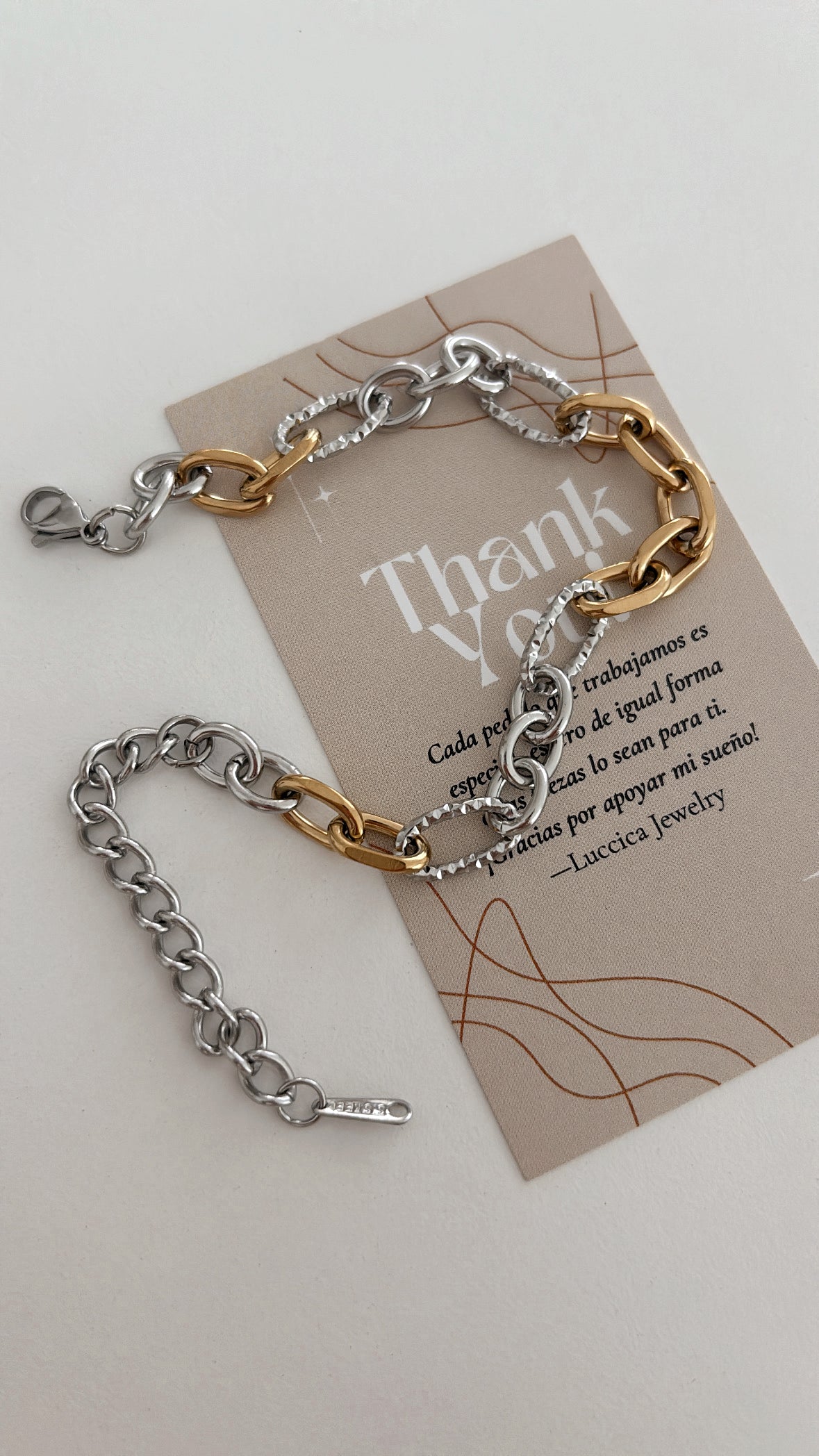 Dos tonos Bracelet