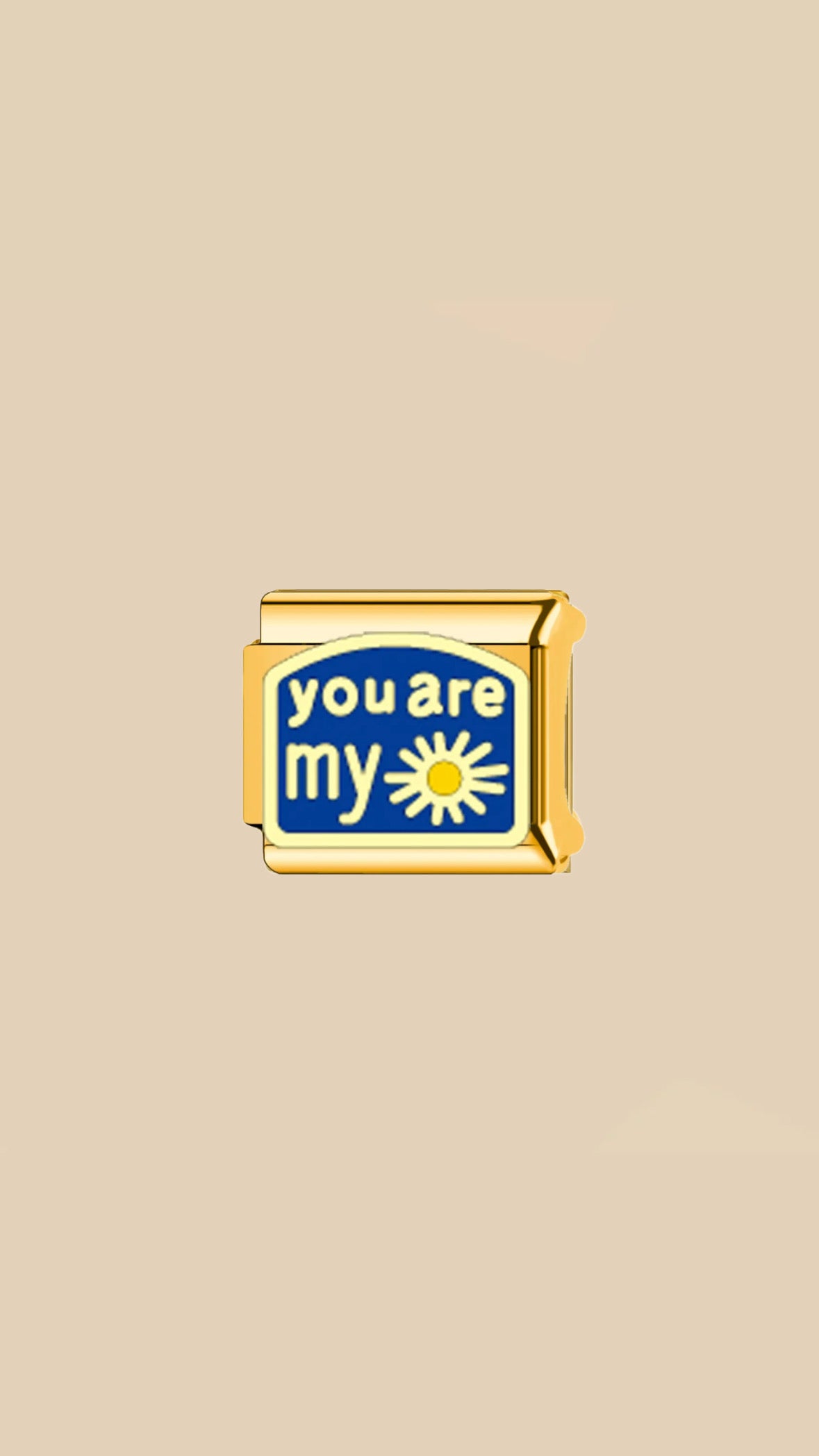 You are my sunshine Charm