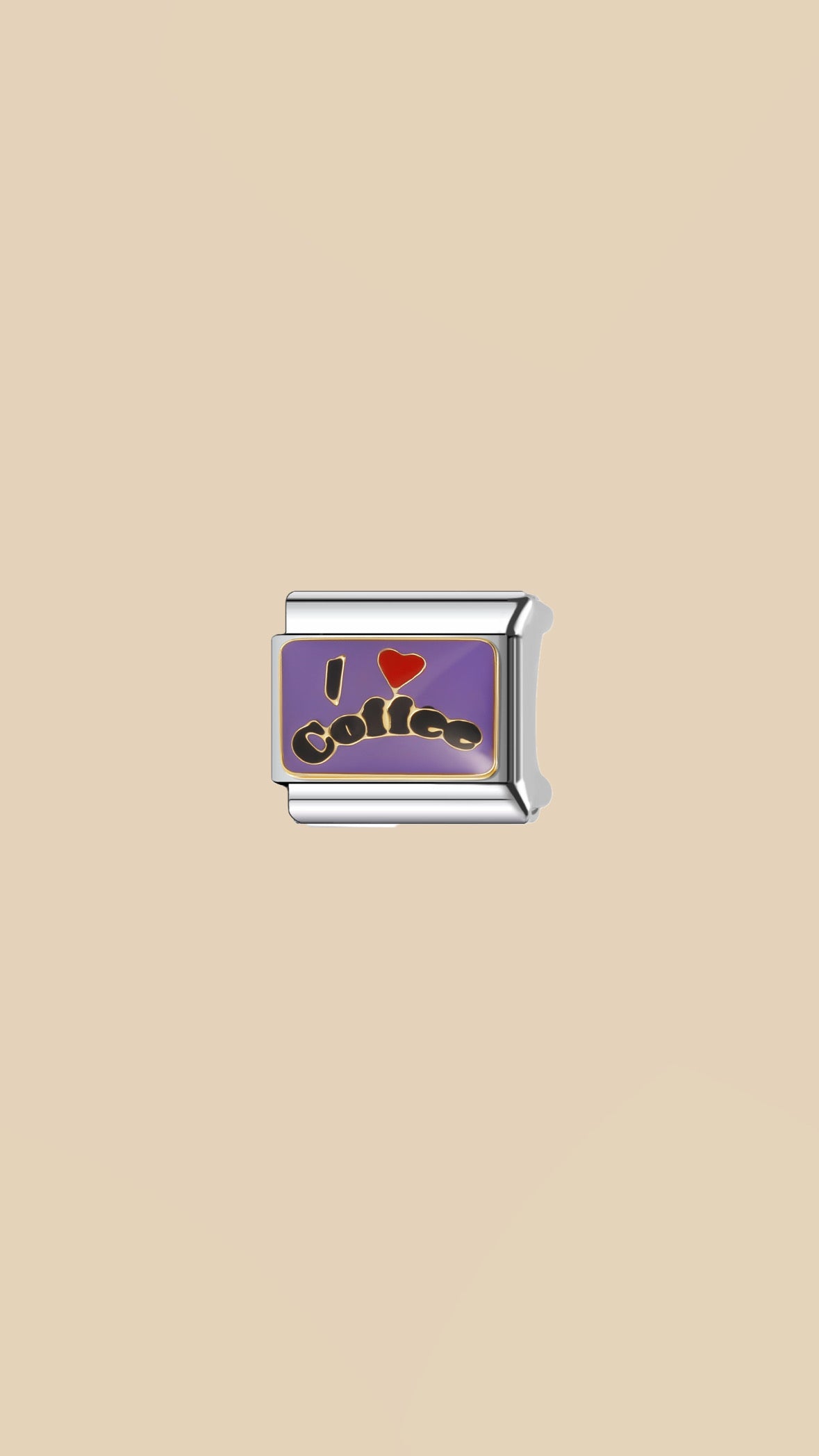 I Love Coffee Charm