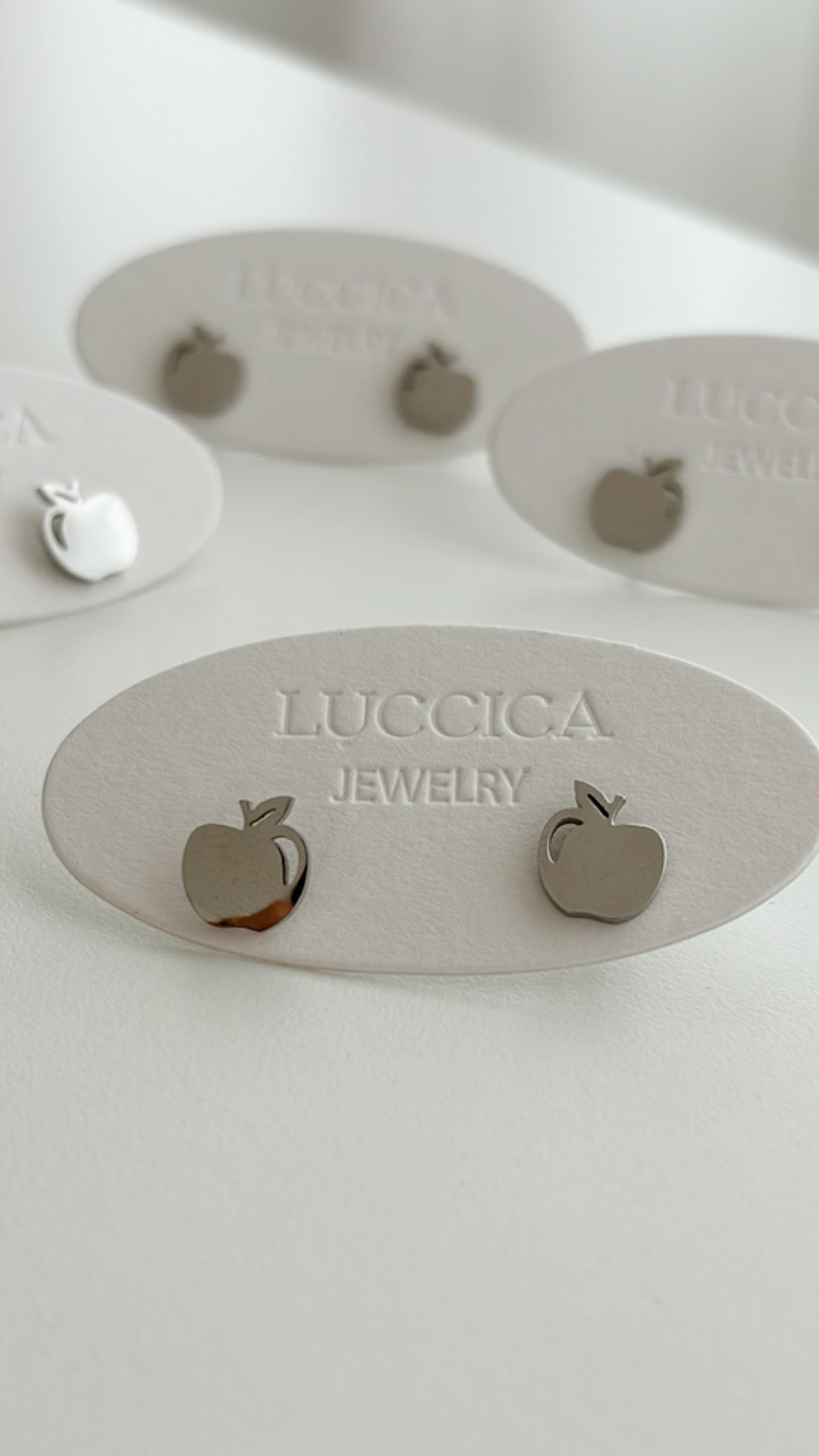 Teacher Studs, Silver