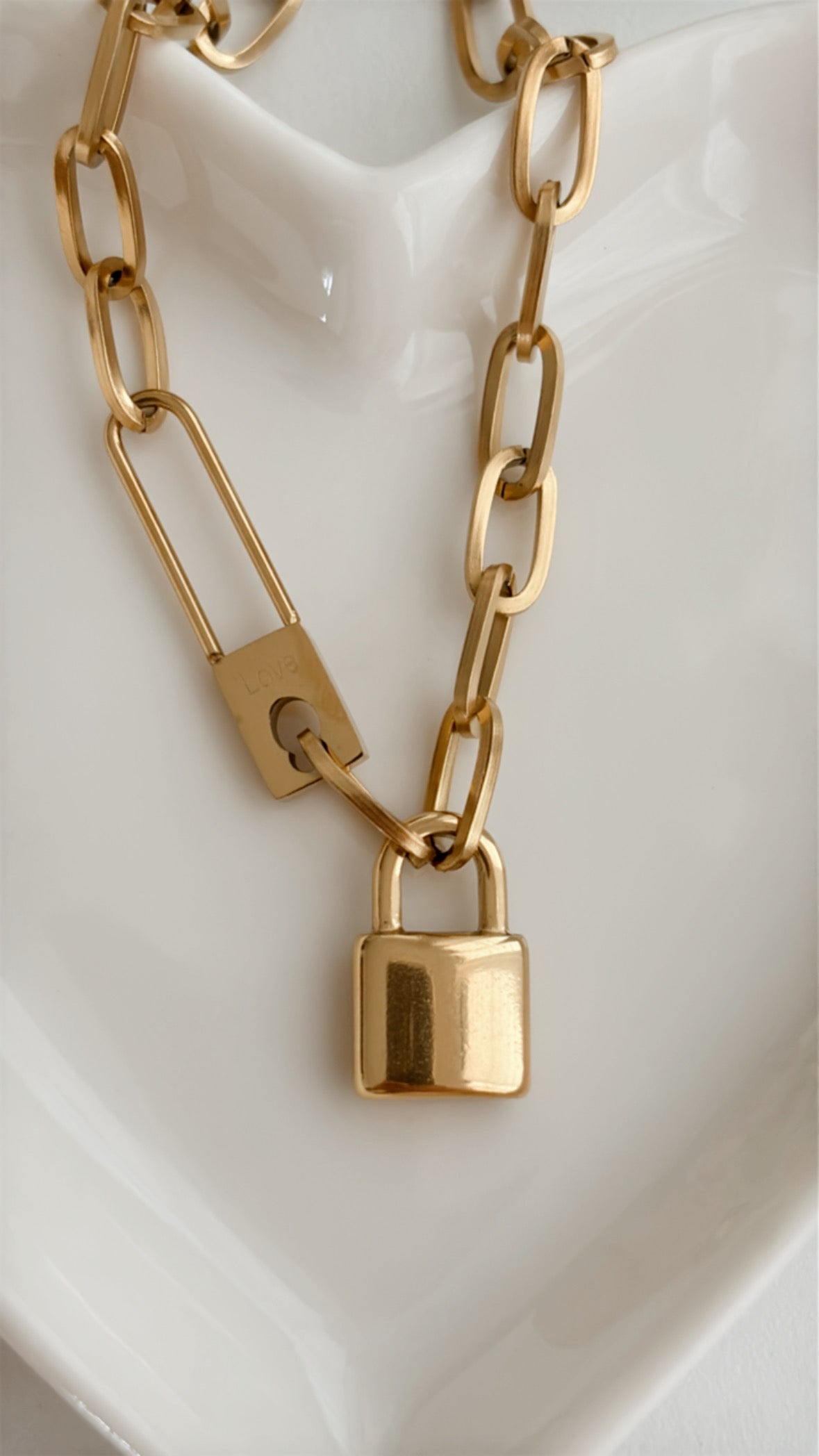 Padlock Necklace