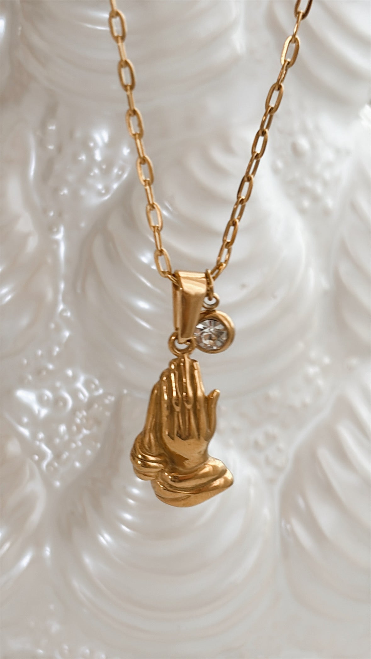 Pray Necklace