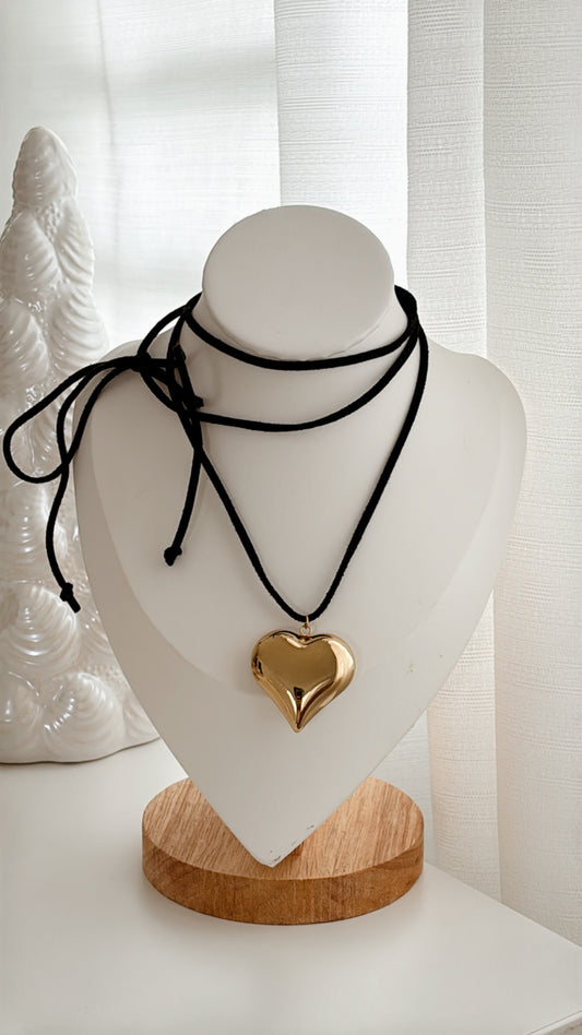 Golden Heart Necklace