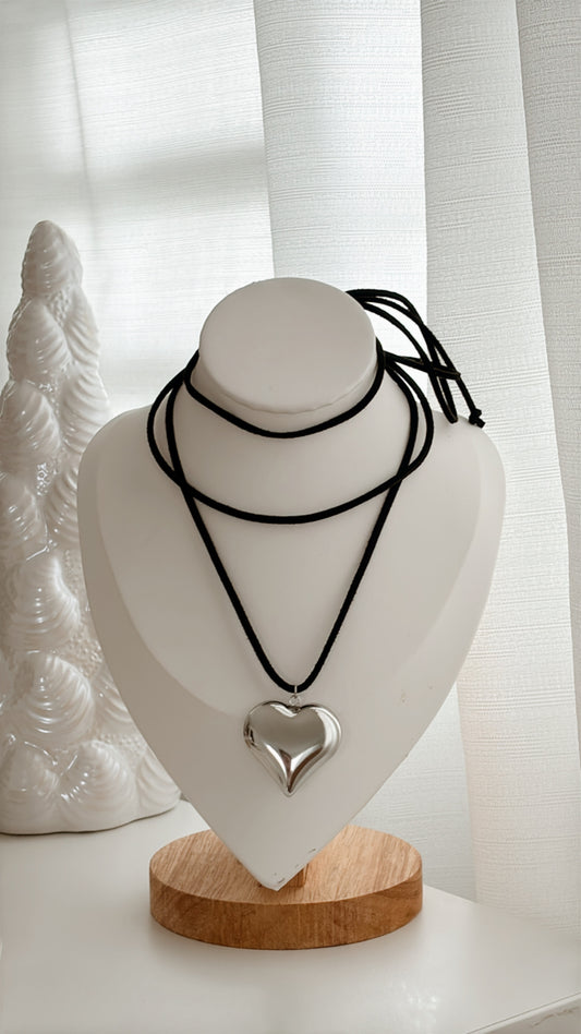 Silver Heart Necklace