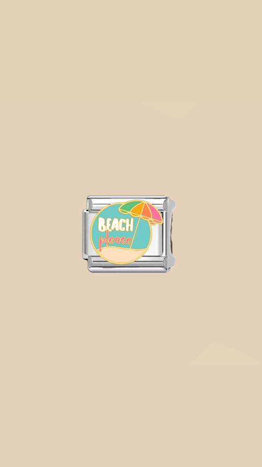 Beach Please Charm