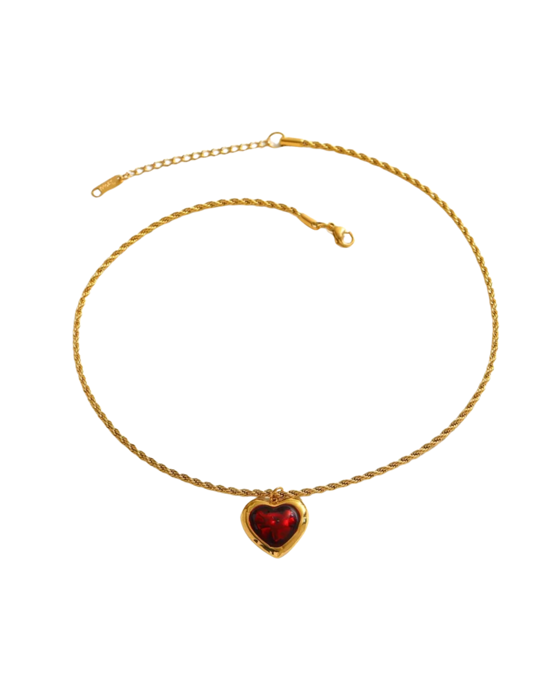 Red Heart Necklace