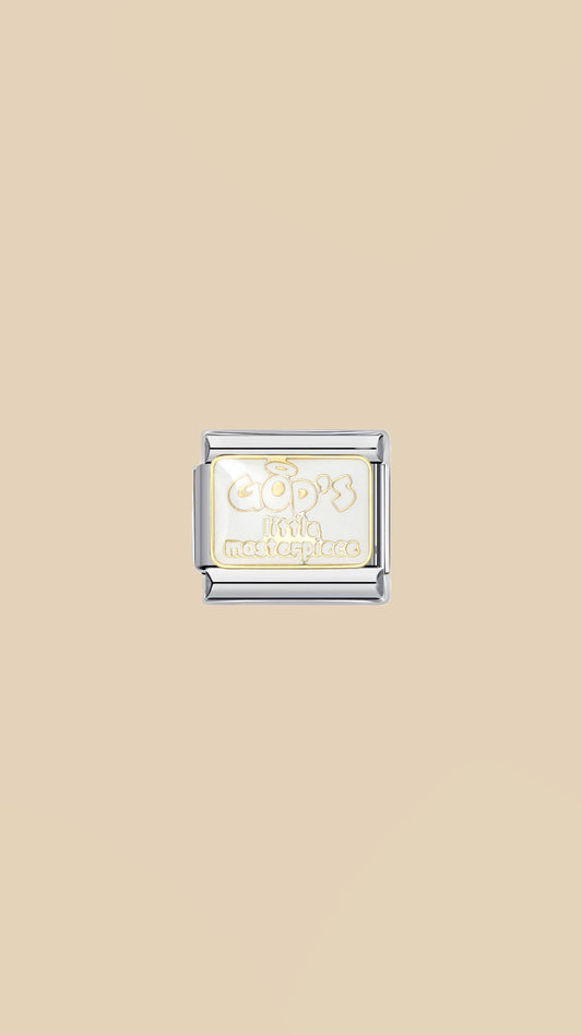 God little Masterpiece Charm