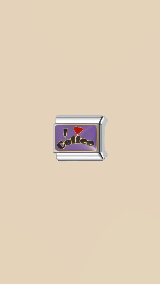 I Love Coffee Charm