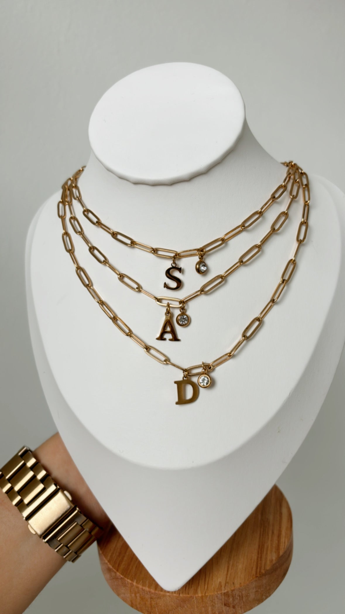 Bright Initial Necklace