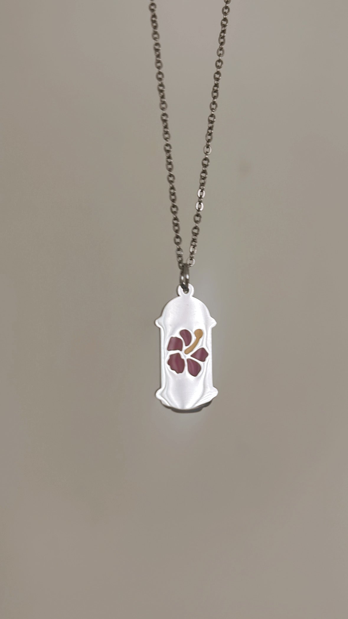 El atardecer Necklace (Silver)