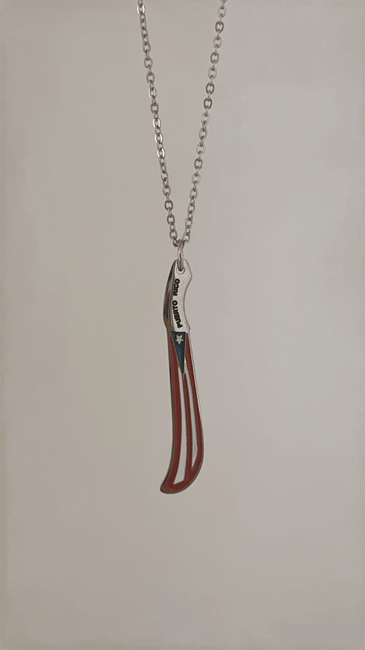 Machete Necklace (Silver)