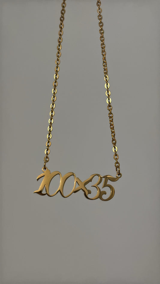 100x35 Necklace