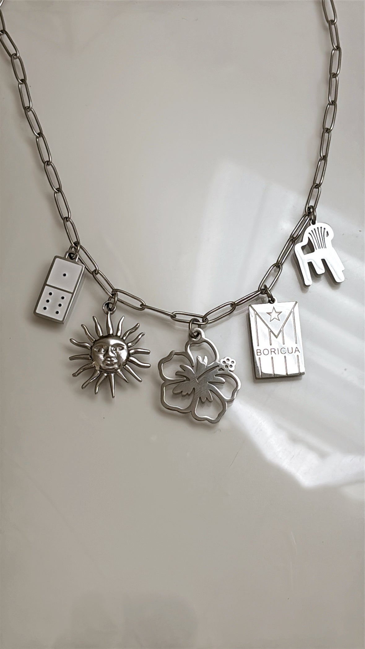 Mi querido borikén Necklace